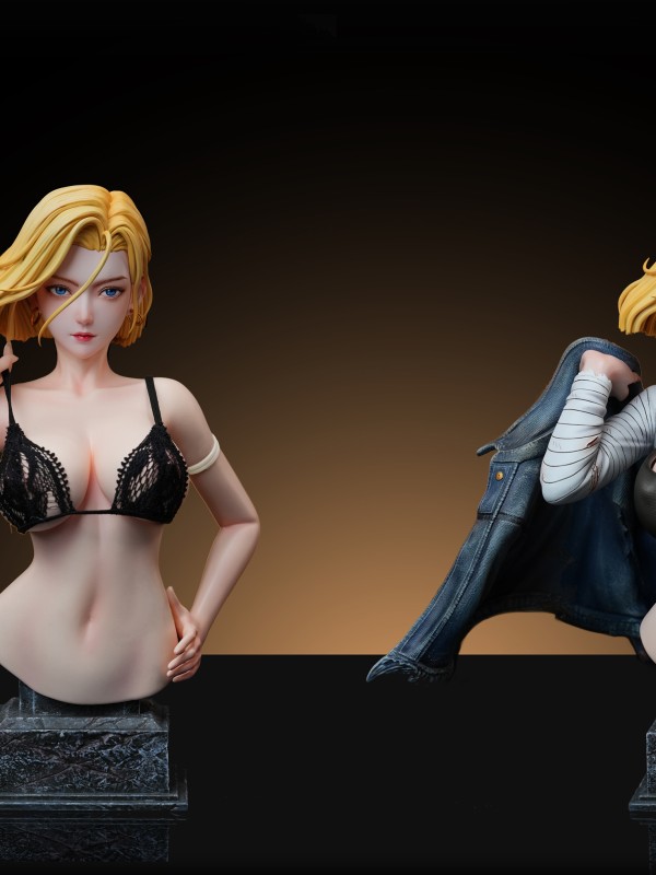 MUK Studio Dragon Ball Android 18 Femme Fatale Hot Sexy 1/4 Statue